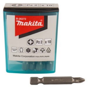 Makita B-26272 Schroefbit PZ2x50mm 10 Stuks