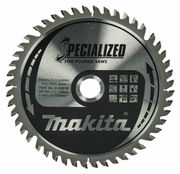 Makita B-33015 Invalcirkelzaagblad - Hout