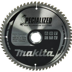 Makita B-33299 Cirkelzaagblad - Aluminium Specialized - 216x30x2