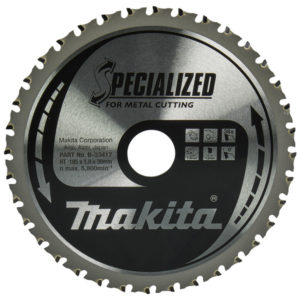 Makita B-33417 Cirkelzaagblad Staal - Specialized 185 X 30 X 1