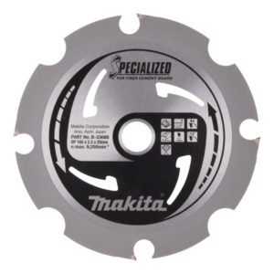 Makita B-33685 Cirkelzaagblad Specialized Sidings - 165mmx20x4T - Vezelcement