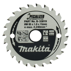 Makita B-33819 Cirkelzaagblad Laminaat - 85 X 15 X 24T - Laminaat