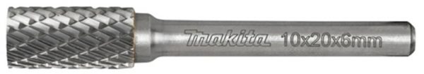 Makita B-52722 Hardmetalen Stiftfrees - 20 X 6 X 10mm