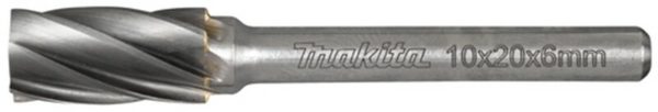 Makita B-52738 Hardmetalen Stiftfrees - 20 X 6 X 10mm