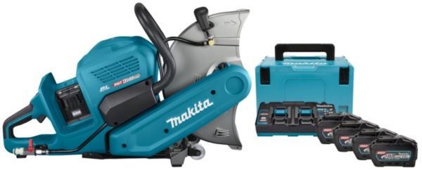 Makita CE001GT401X XGT 2x40V Max Li-Ion Accu Doorslijper Set (4x 5