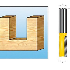 Makita D-10017 Groeffrees - 4mm - 8mm