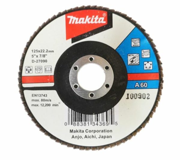 Makita D-27090 Lamellenschijf - K60 - 125mm