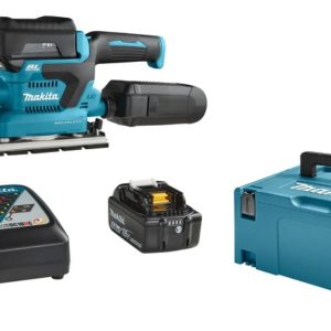 Makita DBO380RTJ 18V Li-ion Accu Vlakschuurmachine Set (2x 5