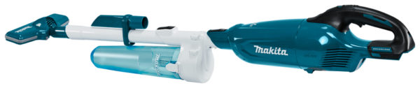 Makita DCL280FZC 18 V V Li-ion Accu Steelstofzuiger Body - Blauw Met Cycloon - Koolborstelloos