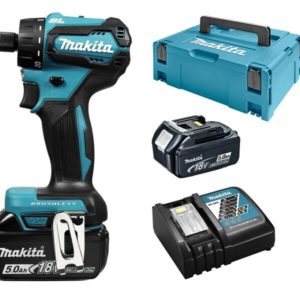 Makita DDF083RTJ 18V Li-Ion Accu Boor-/schroefmachine Set (2x 5.0Ah Accu) In Mbox - Koolborstelloos