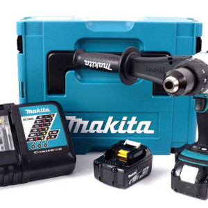 Makita DDF458RMJ 18V Li-Ion Accu Boor-/schroefmachine Set (2x 4.0Ah Accu) In Mbox