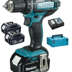 Makita DDF482RM3J 18V Li-Ion Accu Boor-/schroefmachine Set (3x 4.0Ah Accu) In Mbox