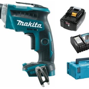 Makita DFS452RMJ 18V Li-Ion Accu Gipsschroefmachine Set (2x 4.0Ah Accu) In Mbox - Koolborstelloos