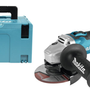 Makita DGA504ZJ 18V Li-Ion Accu Haakse Slijper Body In Mbox - 125mm - Koolborstelloos