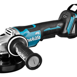 Makita DGA508RTJ 18V Li-Ion Accu Haakse Slijper Set (2x 5.0Ah Accu) In Mbox - 125mm - Koolborstelloos - Softstart