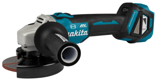 Makita DGA513ZJ 18V Li-Ion Accu Haakse Slijper Body In Mbox - 125mm - Koolborstelloos