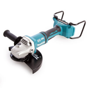 Makita DGA900ZK 36V (2x 18V) Li-Ion Accu Haakse Slijper Body In Koffer - 230mm - Koolborstelloos