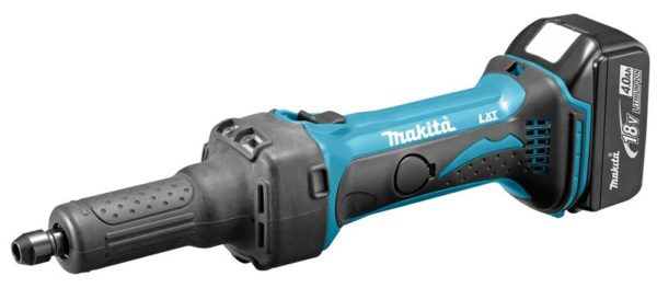 Makita DGD800RMJ 18V Li-Ion Accu Rechte Slijper Set (2x 4.0Ah Accu) In Mbox - 6mm