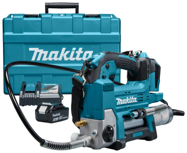 Makita DGP180RT 18V Li-ion Accu Vetspuit Set (5.0Ah) In Koffer