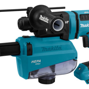 Makita DHR182ZWJU 18V Li-Ion Accu SDS-plus Combihamer Body Met Stofafzuiging In Mbox - 1