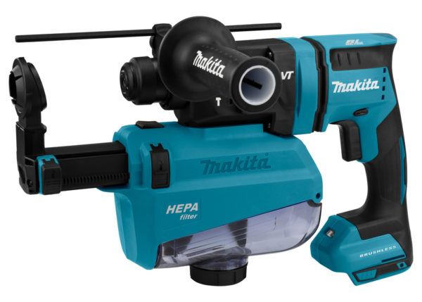 Makita DHR182ZWJU 18V Li-Ion Accu SDS-plus Combihamer Body Met Stofafzuiging In Mbox - 1