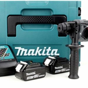 Makita DHR202RFJ 18V Li-Ion Accu SDS-plus Combihamer Set (2x 3.0Ah Accu) In Mbox - 2J