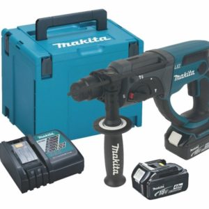 Makita DHR202RMJ 18V Li-Ion Accu SDS-plus Combihamer Set (2x 4.0Ah Accu) In Mbox - 2J