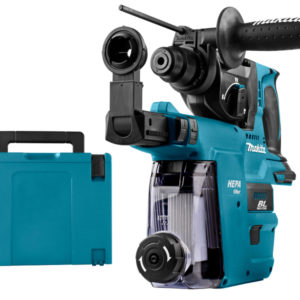 Makita DHR242ZJW LXT 18V Li-Ion SDS-Plus Accu Combihamer Body Met Stofafzuiging In Mbox - 2J - Koolborstelloos