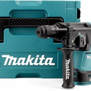 Makita DHR243ZJ 18V Li-Ion Accu SDS-plus Combihamer Incl. Snelspanboorkop Body In Mbox - 2J - Koolborstelloos