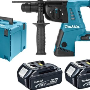 Makita DHR264RM2 36V (2x 18V) Li-Ion Accu SDS-plus Combihamer Set (2x 4.0Ah Accu) In Koffer - 2