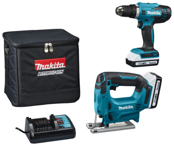 Makita DK18928AX1 18V Li-ion Accu Combiset (G-range) (2x2