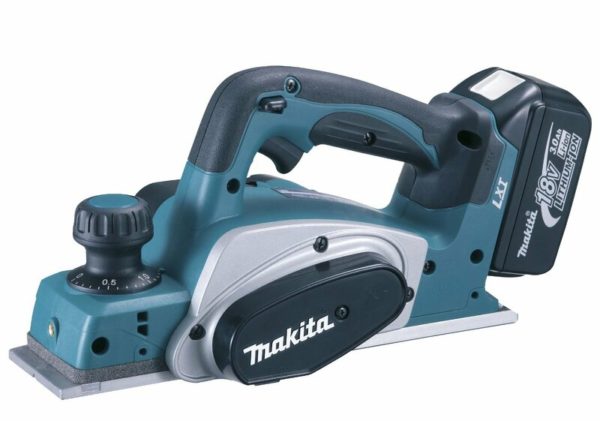 Makita DKP180RMJ 18V Li-Ion Accu Schaafmachine Set (2x 4.0Ah Accu) In Mbox - 82mm - 2mm