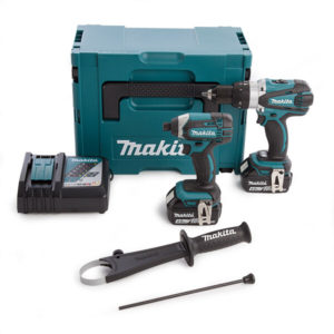 Makita DLX2145MJ 18V Li-Ion Accu Combiset In Mbox (2x 4