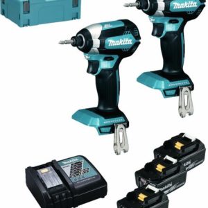 Makita DLX2236TJ1 18V Li-Ion Accu Slagschroevendraaier Set In Mbox (3x 5