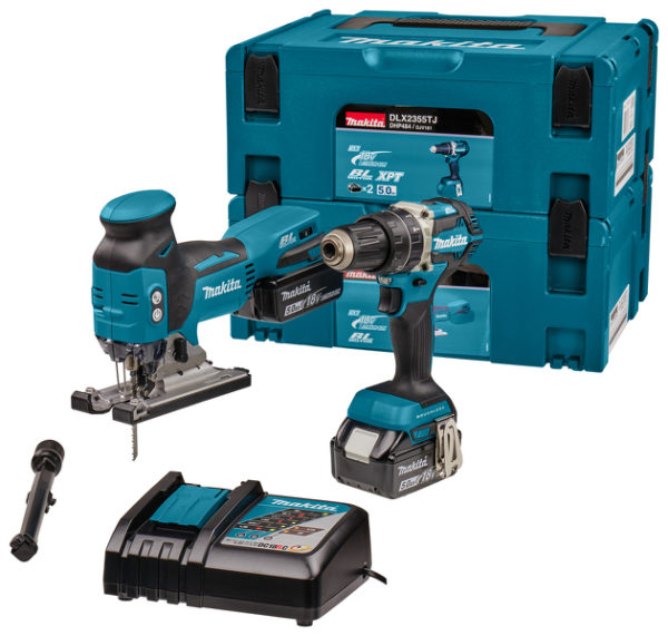 Makita DLX2355TJ LXT 18 V Li-ion Accu Combiset (2x 5