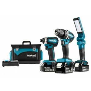 Makita DLX3090TX1 18V Li-Ion Accu 3-delige Combiset (3x 5