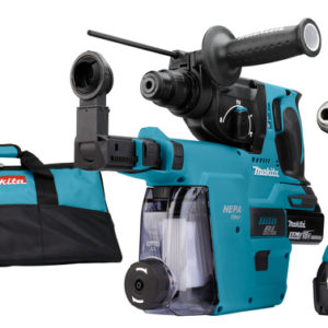 Makita DLX3106TW1 3-delige Combiset (2x 5.0Ah Accu) In Tas