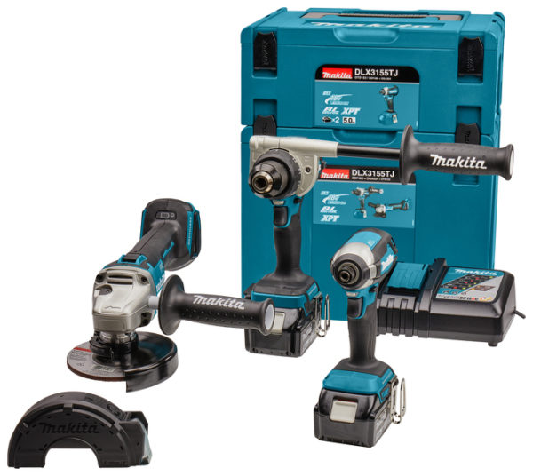 Makita DLX3155TJ LXT 18V Li-Ion Accu Combiset (2x 5