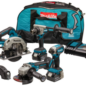 Makita DLX4156TX1 LXT 18V Li-Ion Accu Combiset (2x 5