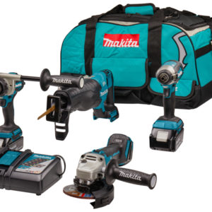 Makita DLX4157TX1 LXT 18V Li-Ion Accu Combiset (2x 5