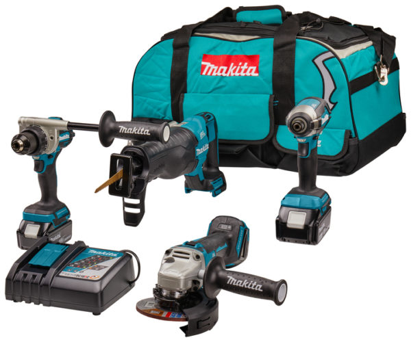 Makita DLX4157TX1 LXT 18V Li-Ion Accu Combiset (2x 5