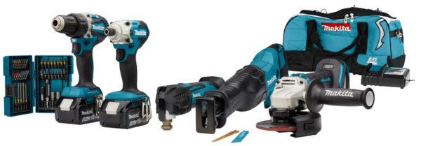 Makita DLX5068TX1 LXT 18V Li-Ion Accu Combiset Incl. Accessoires (2x 5