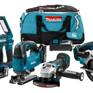 Makita DLX6082T 18V Li-Ion Accu 6-delige Combiset (3x 5.0Ah Accu) In Tas