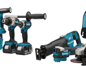 Makita DLX7020TX1 18V Li-ion Accu 7-delige Combiset (2x 5.0Ah Accu) In Tas