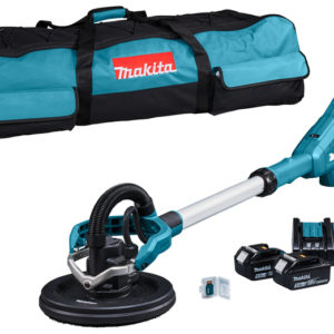 Makita DSL801RTEU 18V Li-ion Accu Langnek Schuurmachine Set (2x5.0Ah)