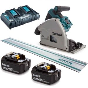 Makita DSP600PT2J1 36V (2x 18V) Li-Ion Accu Invalzaag Set (2x 5