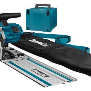 Makita DSP600ZJ2 36V (2x18V) Li-Ion Accu Invalcirkelzaag Body In Mbox Incl. Geleiderail - 165mm