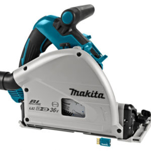 Makita DSP601ZJU 36V (2x 18V) Li-Ion Accu Invalcirkelzaag Body In Mbox (AWS) - 20 X 165mm - Koolborstelloos