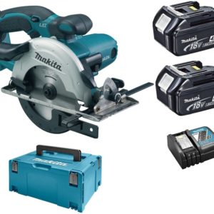 Makita DSS501RMJ 18V Li-Ion Accu Cirkelzaag Set (2x 4.0Ah Accu) In Mbox - 136mm