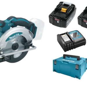 Makita DSS610RMJ 18V Li-Ion Accu Cirkelzaag Set (2x 4.0Ah Accu) In Mbox - 165mm